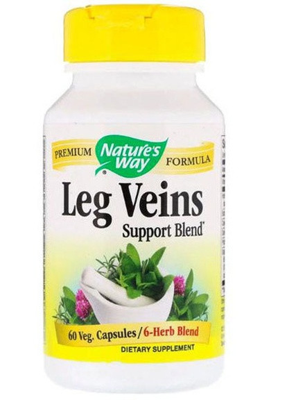 Leg Veins with Tru-OPCs 435 mg 60 Caps Nature's Way (256725064)