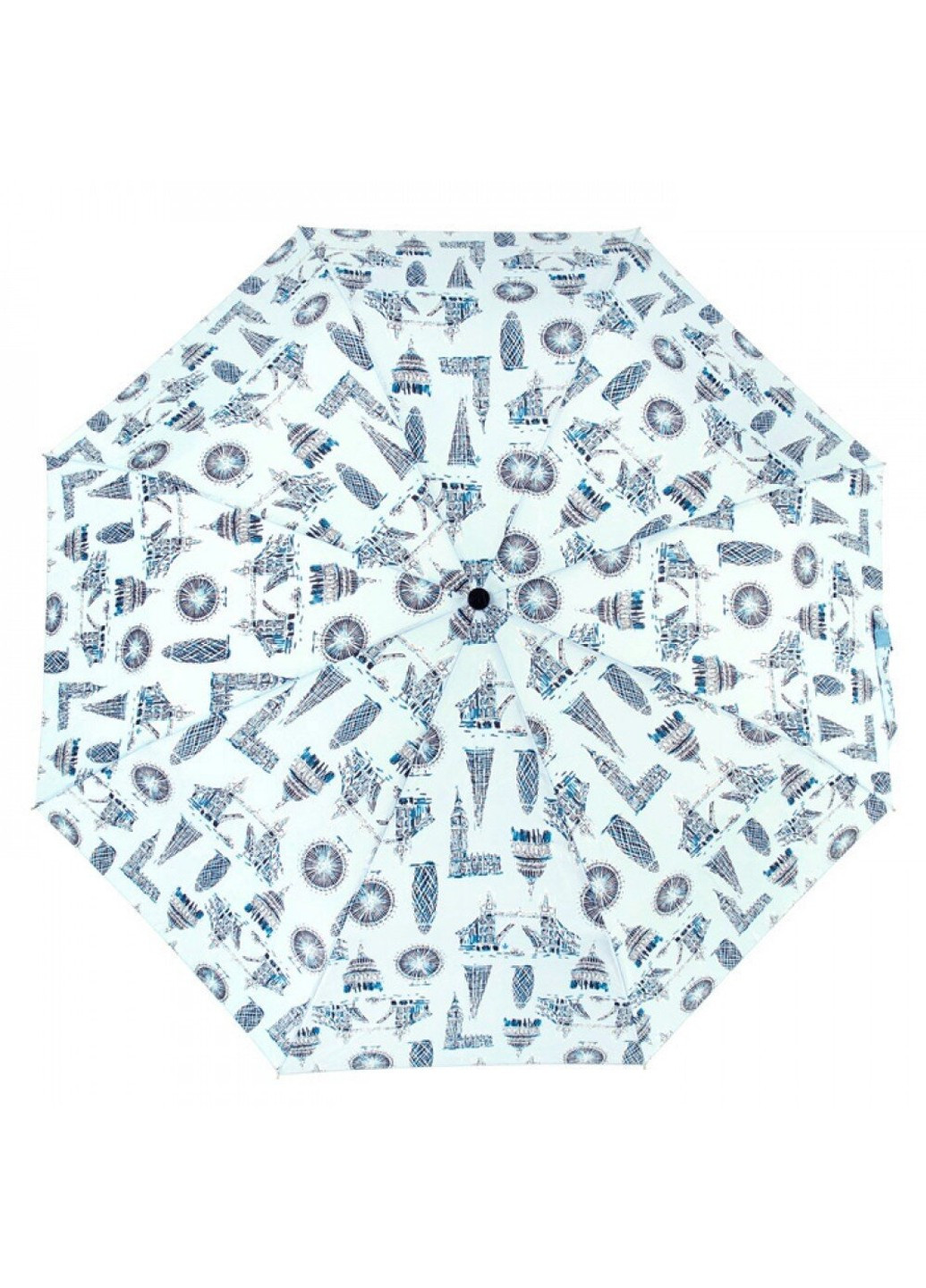 Серый женский механический трость stowaway-24 g701 london landmarks (достопримечательности лондона) Fulton средний (269994244)