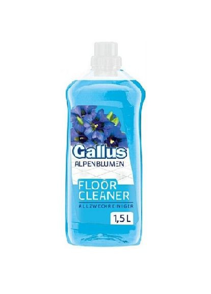 Средство для мытья пола Bergblumen "Горные цветы" 1,5л Gallus (276470371)