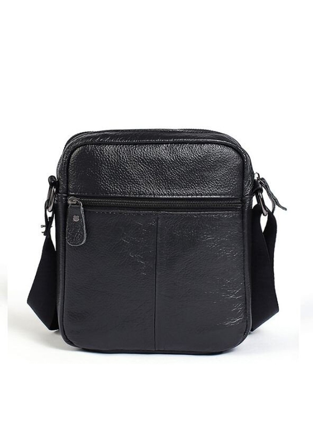 Чоловіча шкіряна сумка 14609 Чорний Vintage (262522656)