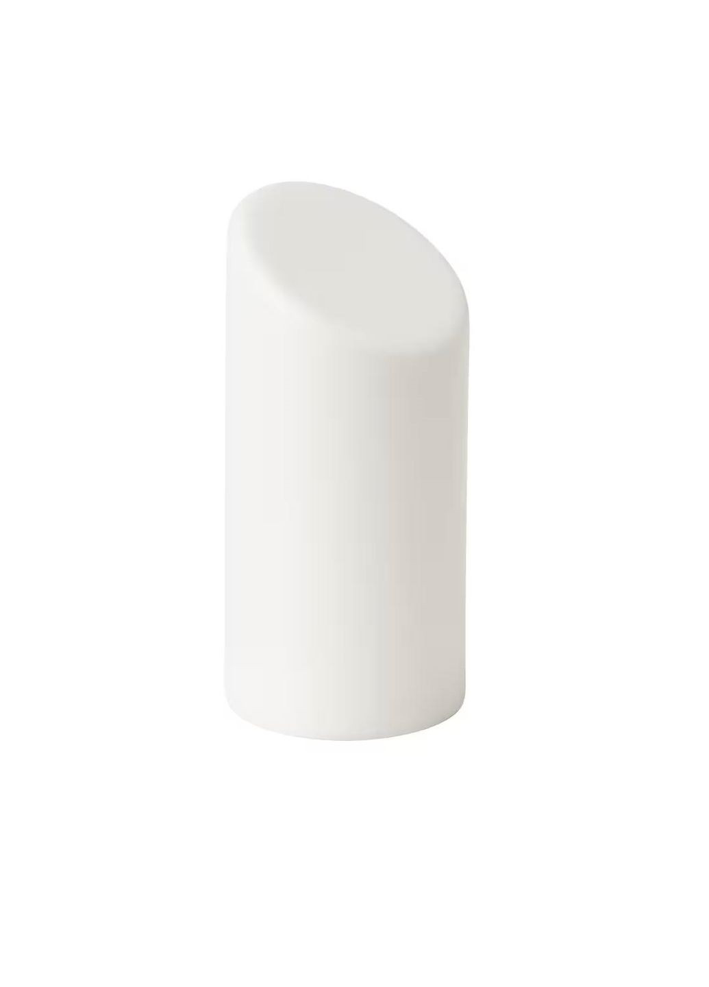 Светодиодная блок-свеча, белая/внутренняя/наружная,16 см IKEA ädellövskog (264055969)