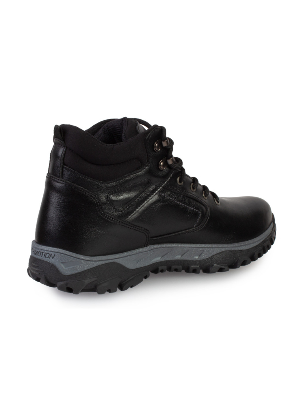 Черные зимние ботинки мужские бренда 9501094_(1) ModaMilano