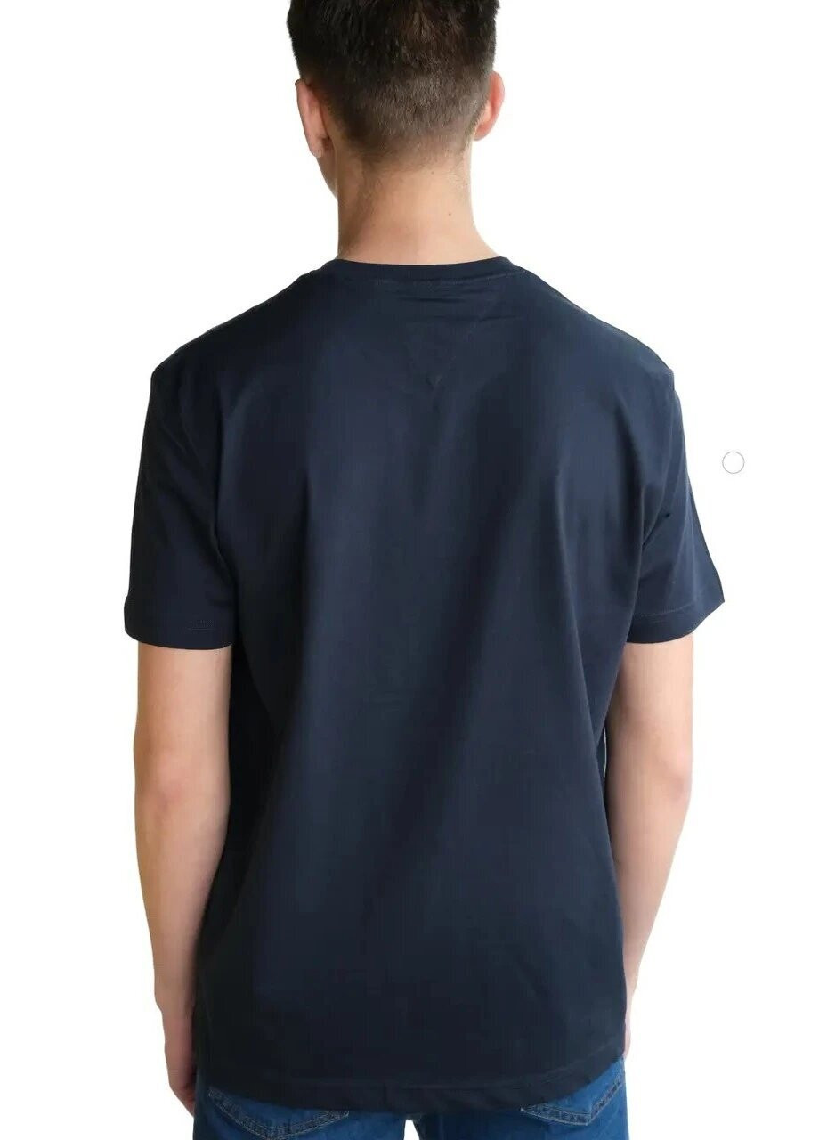 Темно-синя футболка чоловіча з коротким рукавом Tommy Hilfiger
