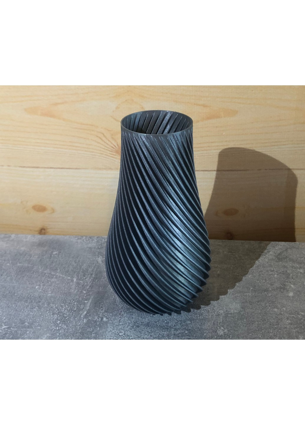 Декоративна тонкостінна ваза «Спіраль» ЗаСвіт (261555626)