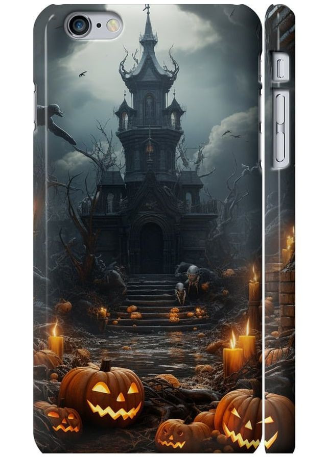 3D пластиковый матовый чехол 'Мрачный дом' для Endorphone Apple iPhone 6 Plus (266808686)