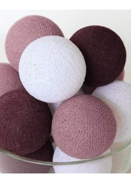 Гирлянда тайские фонарики CBL Wine 20 шариков, 2.5 м Cotton Ball Lights (257960486)