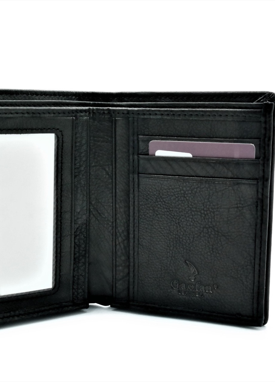 Чоловічий шкіряний гаманець чорний SKL85-296545 New Trend (259169224)