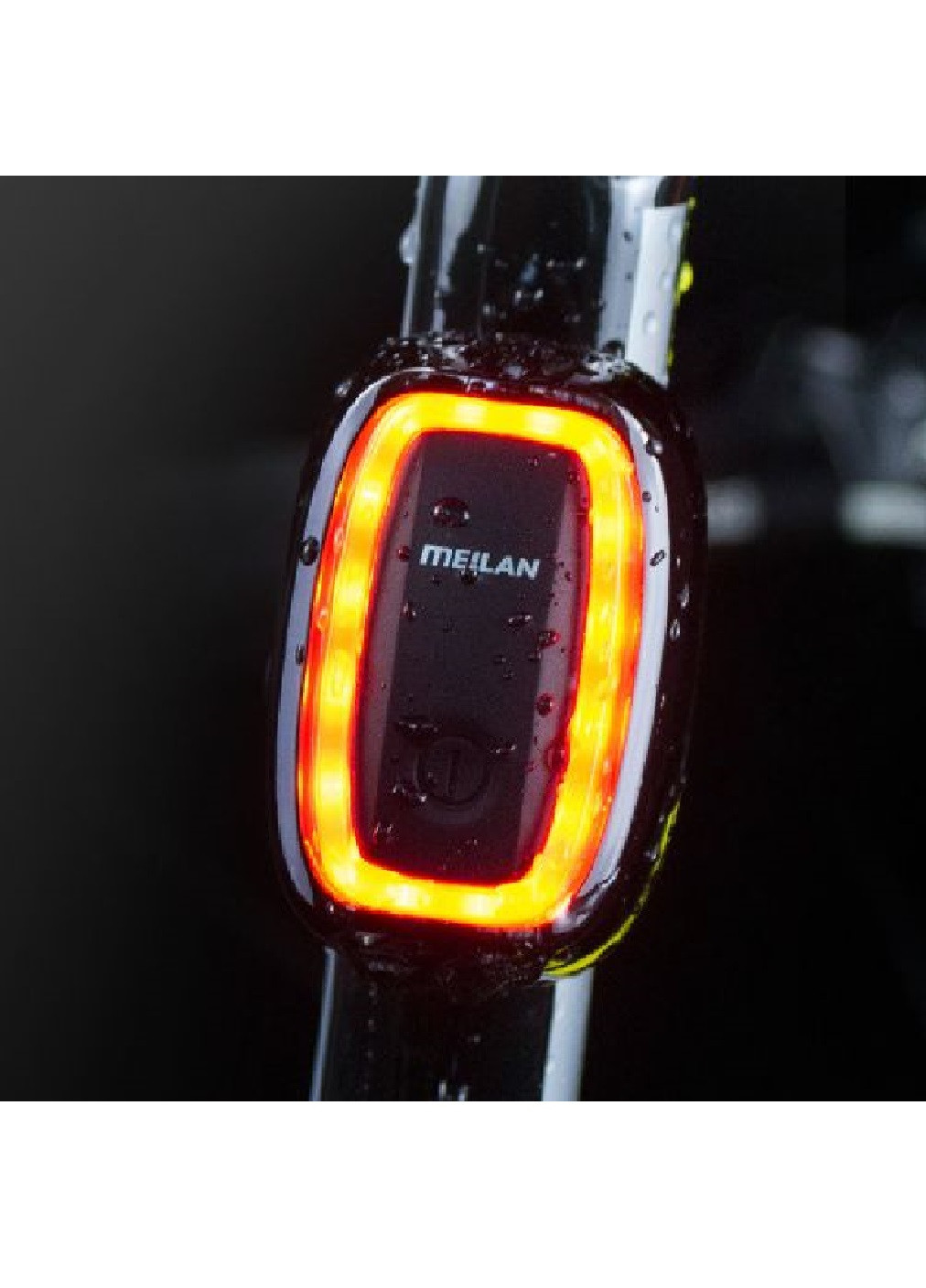 Велосипедний ліхтар задній габарит маячок мигалка велоліхтар велофара (7542-Т) Unbranded (259807615)