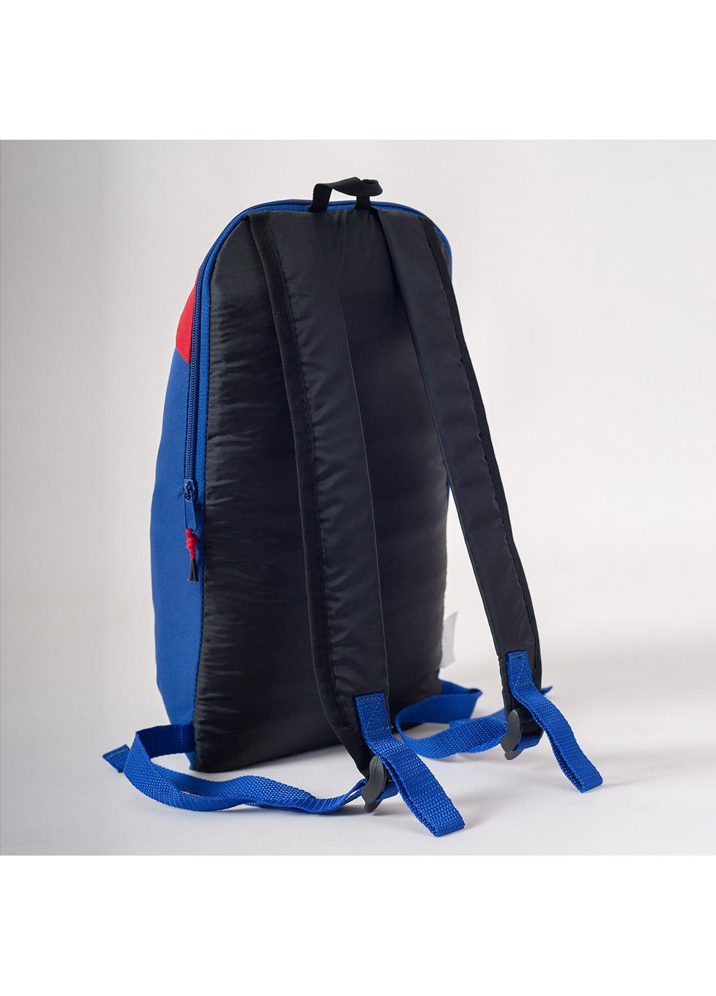 Рюкзак дитячий синій з червоним для хлопчика у спортивному стили No Brand (258591374)