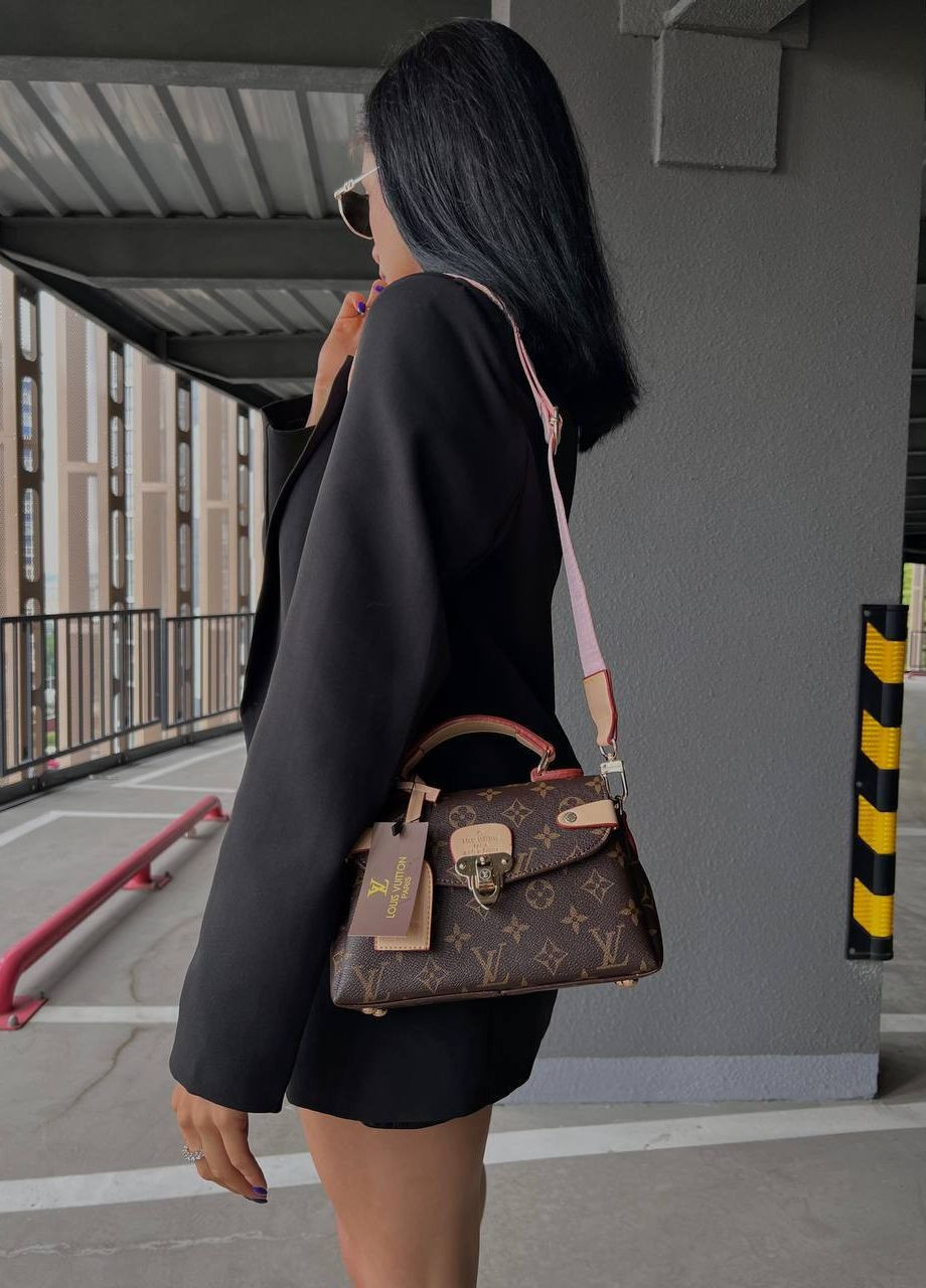 Класична сумочка з лого Louis Vuitton Madeleine BB Brown/Camel