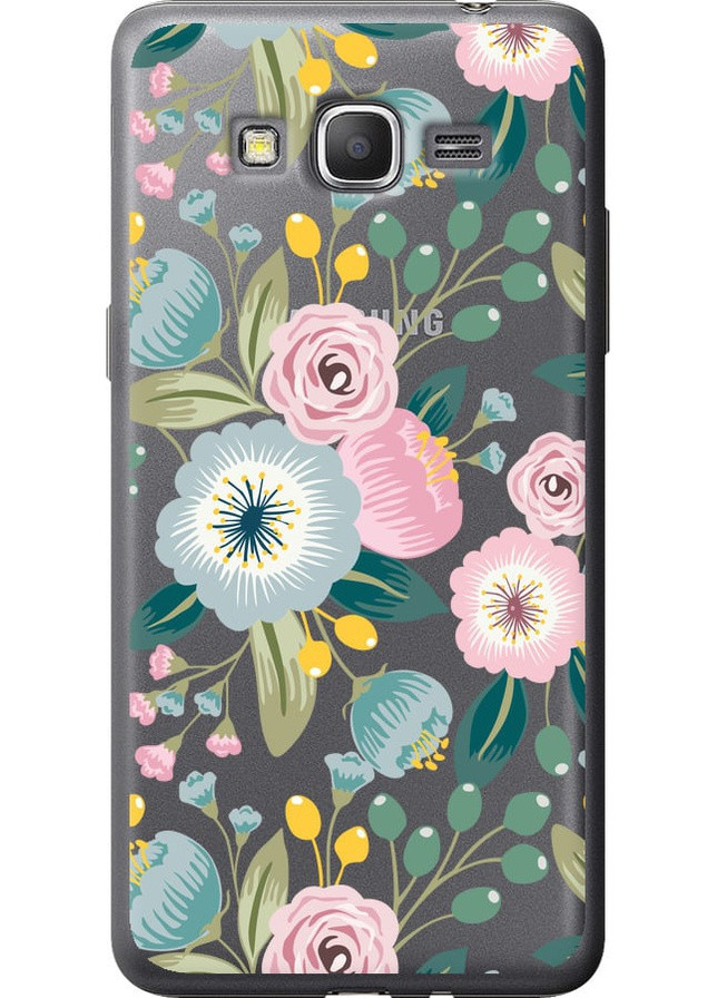 2D пластиковий чохол 'Квіткові шпалери v2' для Endorphone Samsung Galaxy J2 Prime (258091985)