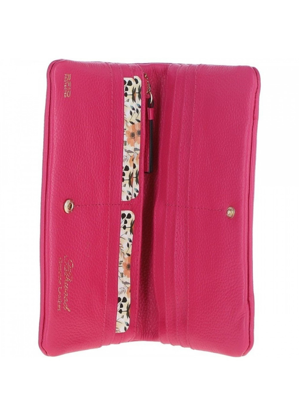 Женский кожаный кошелек J56 RASPBERRY-SORBET с RFID защитой Ashwood (261853544)