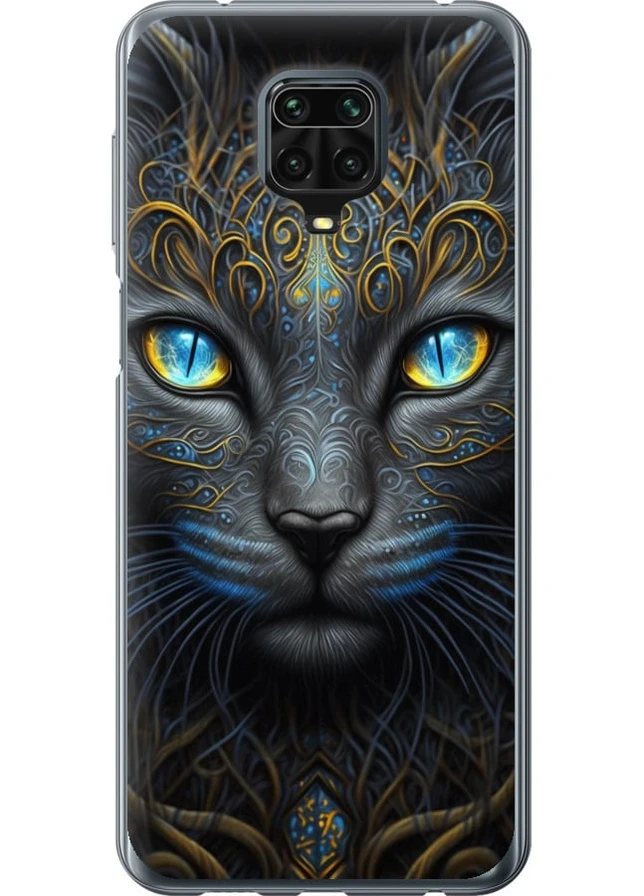 Силіконовий чохол 'Кішка' для Endorphone Xiaomi Redmi Note 9S (257828448)
