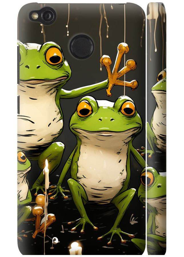 3D пластиковий матовий чохол 'Жабки 2' для Endorphone Xiaomi Redmi 4X (266906460)