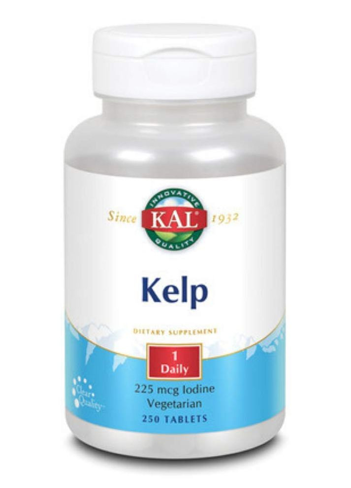 Бурі водорості Kelp, 250 Tablets KAL (276907097)