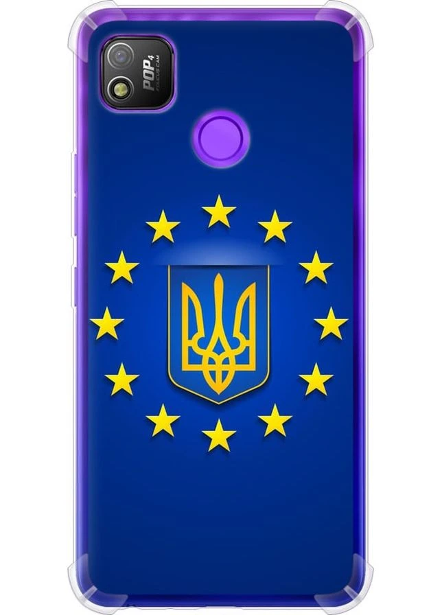 Силикон с усиленными углами чехол 'Евросоюз 6' для Endorphone Tecno Pop 4 BC2c (269343994)