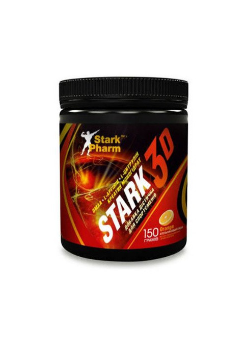 Stark 3D Strong Mix DMAA & PUMP 150 g /30 servings/ Orange Stark Pharm (259203831)