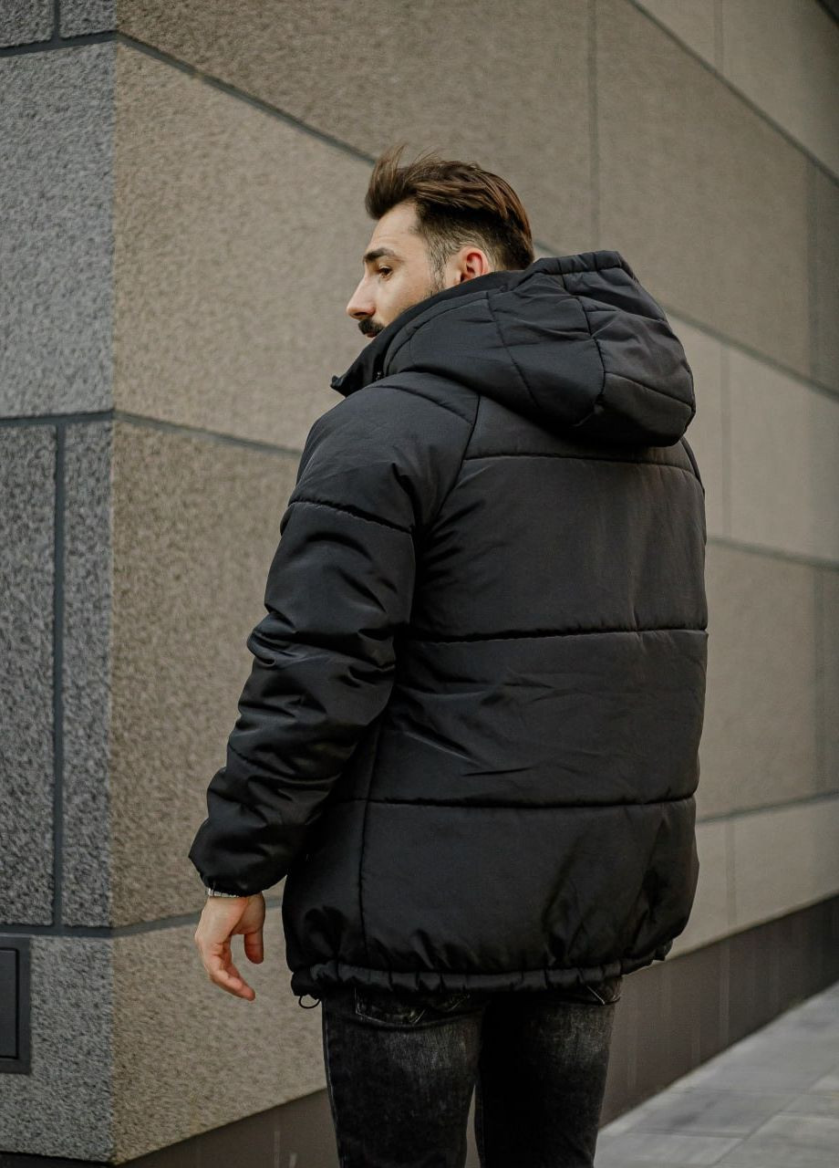 Чорна зимня зимова чоловіча куртка No Brand
