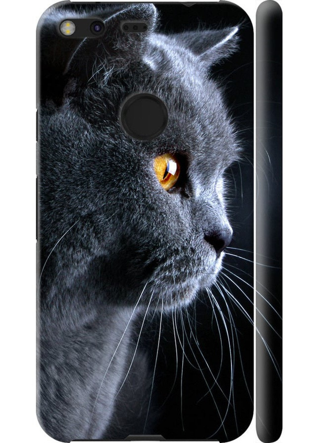 3D пластиковий матовий чохол 'Гарний кіт' для Endorphone Google Pixel XL (258051376)