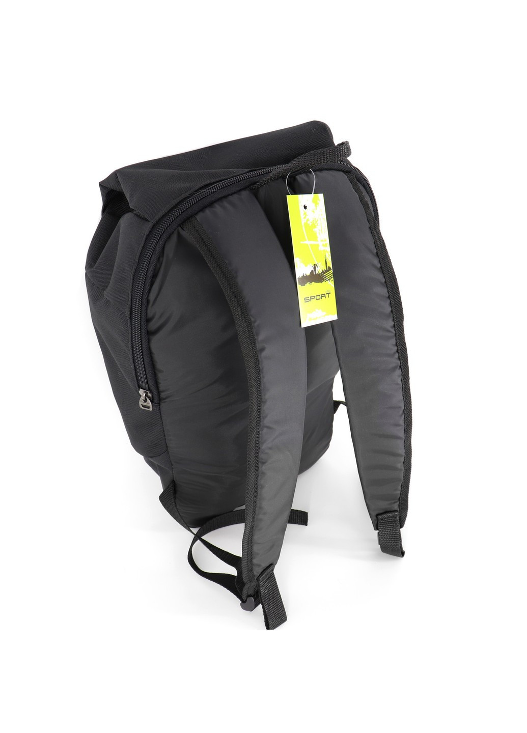 Однотонный универсальный детский рюкзак Mayers черного цвета небольшой для спорта школы и прогулок унисекс No Brand (258591284)