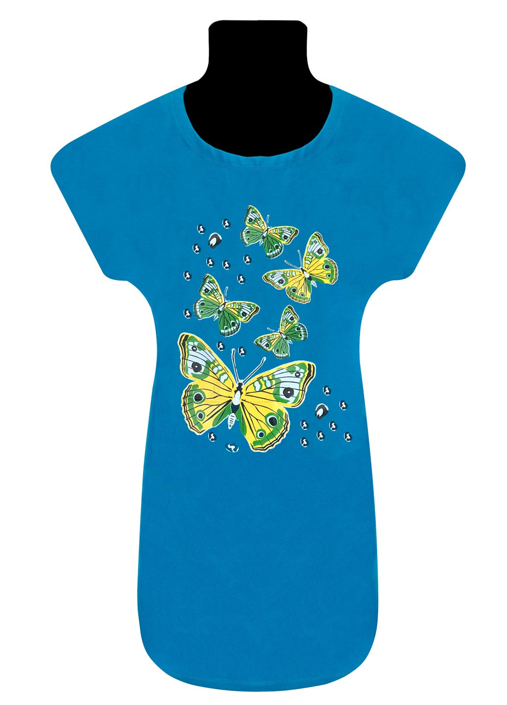 Туника летняя женская бабочка Жемчужина стилей 4549 (259214196)