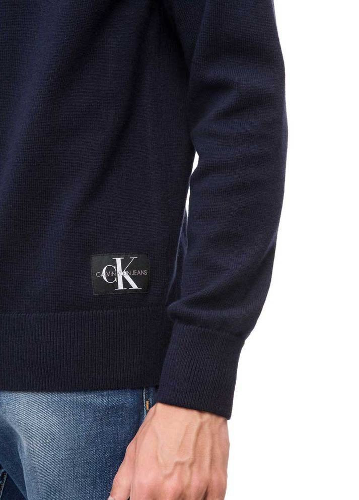 Темно-синий свитер мужской Calvin Klein