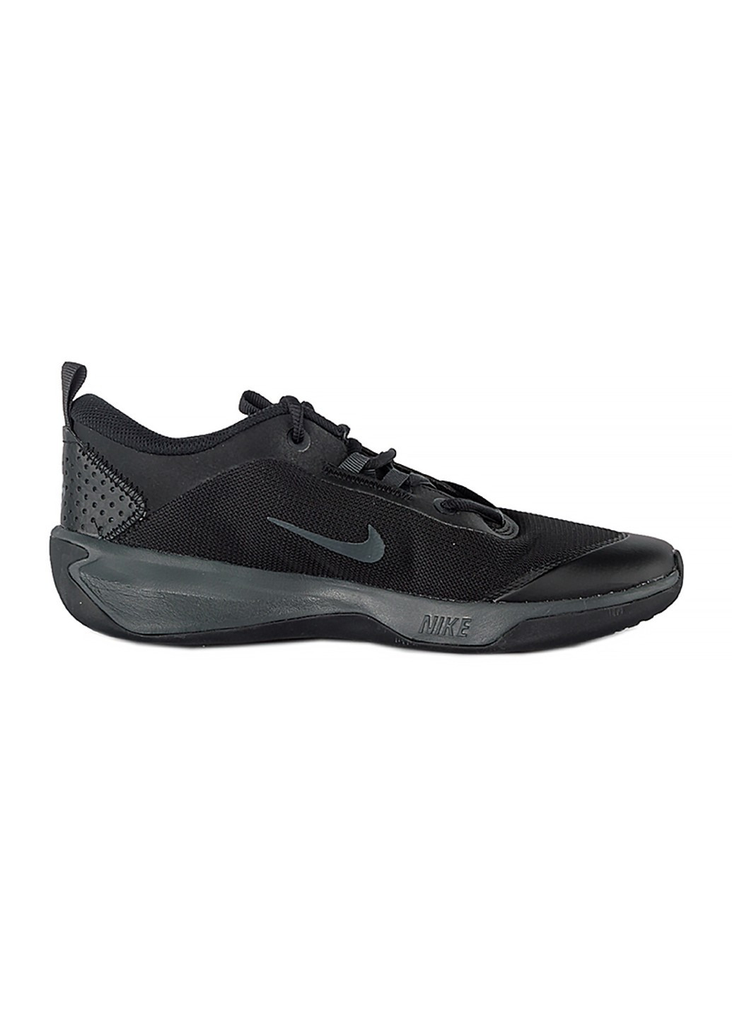 Чорні осінні кросівки omni multi-court (gs) Nike