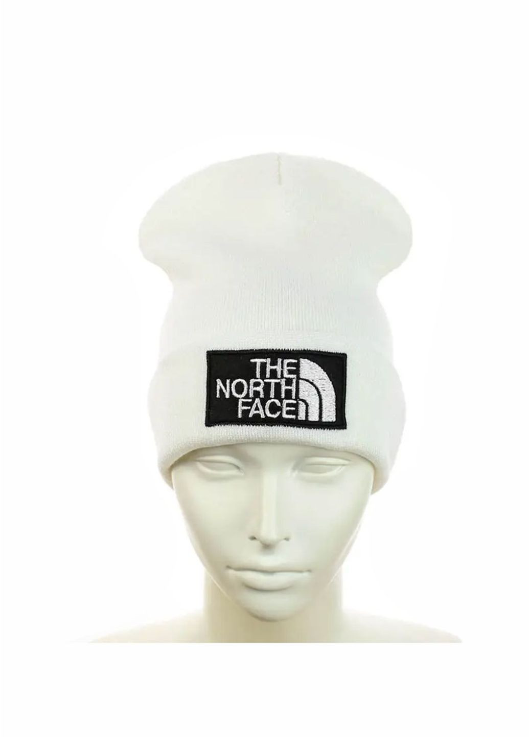Молодежная шапка бини лонг The North Face (Норт Фейс) No Brand бини лонг (276260565)