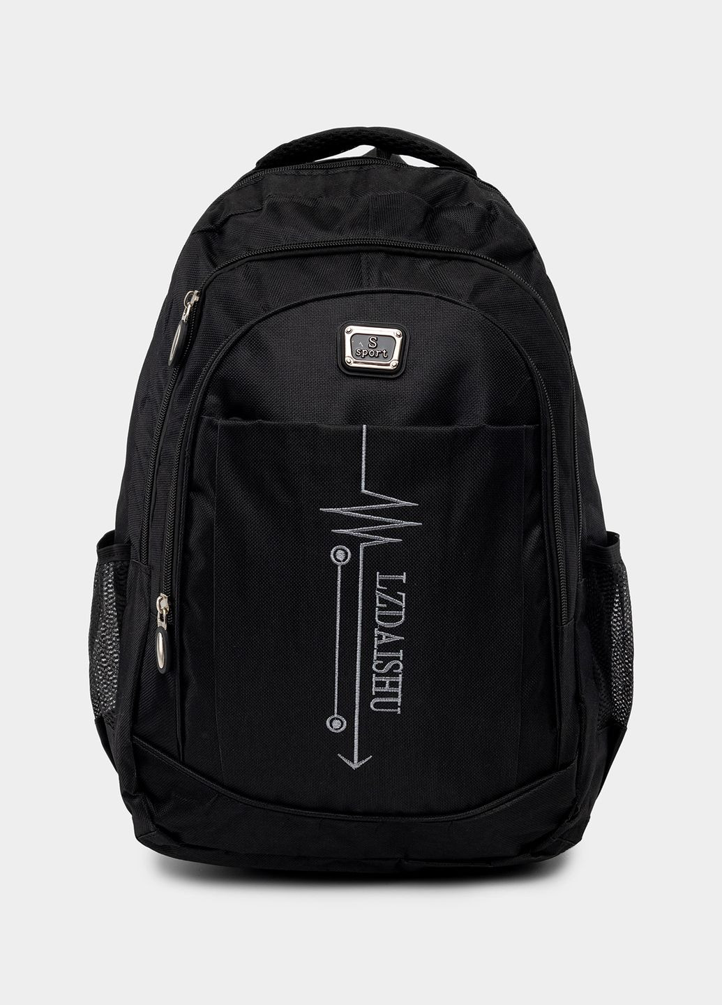 Мужской спортивный рюкзак цвет черный ЦБ-00234577 No Brand (268659944)