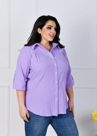 Фиолетовая рубашка New Trend