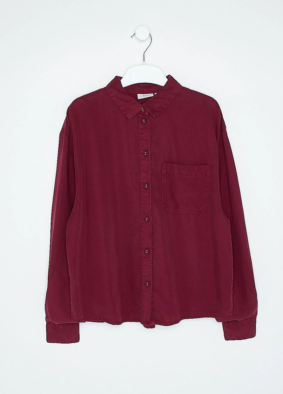 Бордова блуза демісезон,бордовий, Vila Clothes