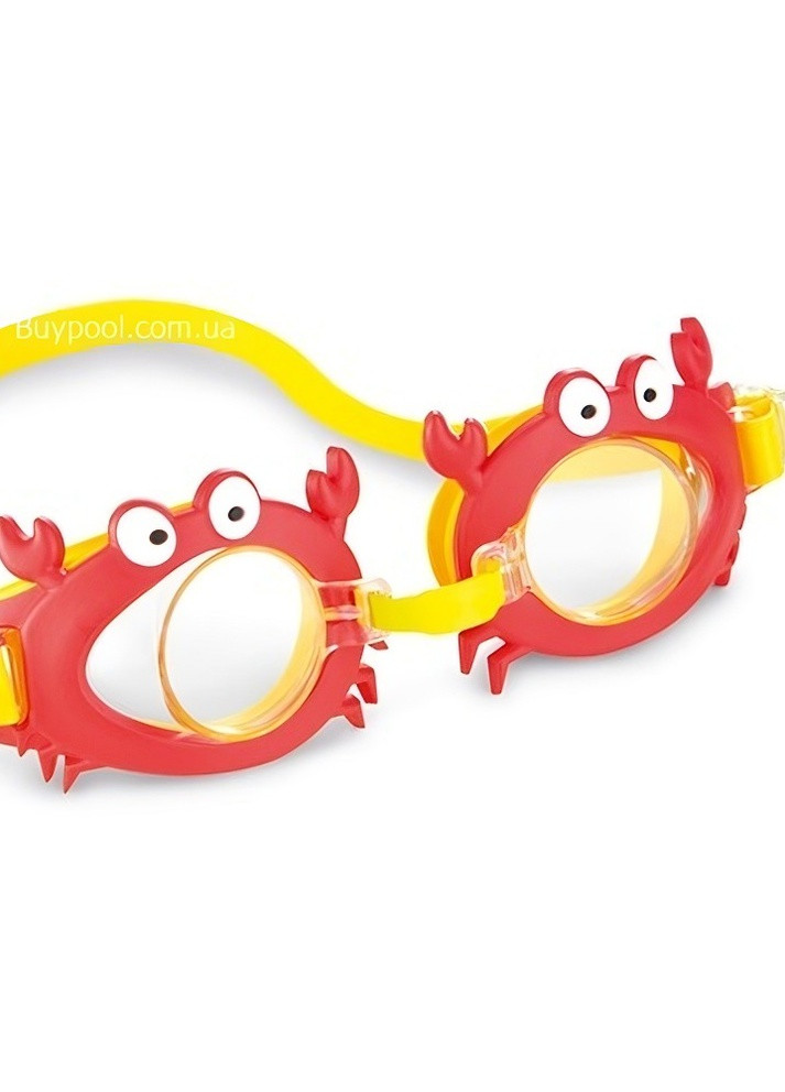 Детские очки для плавания "Краб" Intex (259111209)