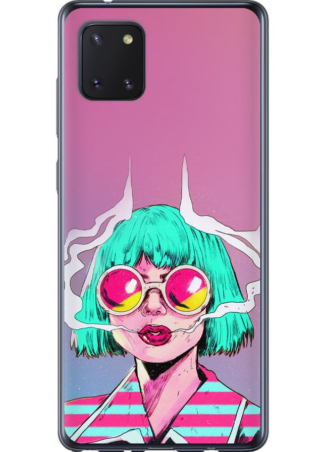 2D пластиковий чохол 'Поп арт дівчина' для Endorphone Samsung Galaxy Note 10 Lite (276193288)