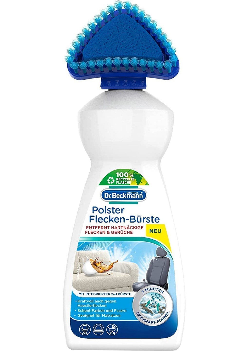 Очиститель и пятновыводитель для обивки Polster Flecken-Burste 400 мл Dr. Beckmann (256742605)