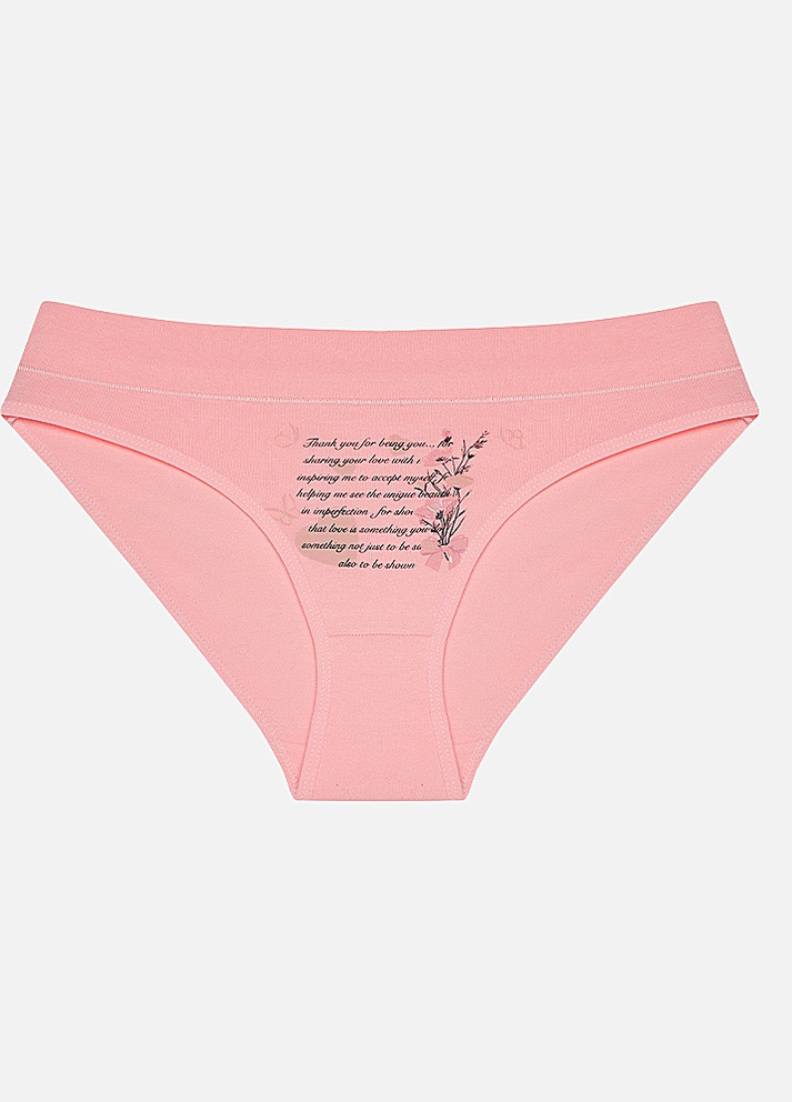 Женские трусики слипы цвет розовый ЦБ-00220499 Donella (259498442)