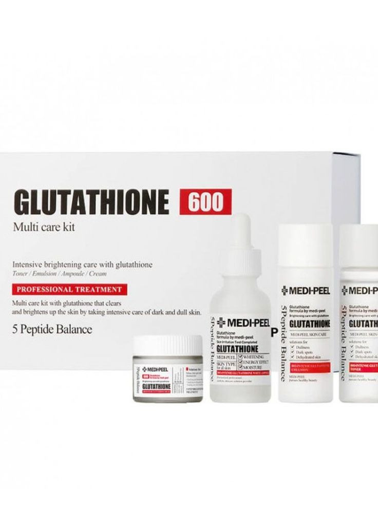 Набір засобів з глутатіоном Glutathione 600 Multi Care Kit Medi-Peel (267331730)