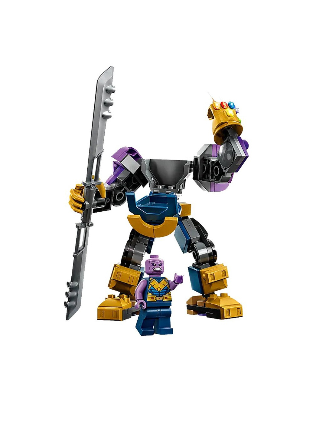 Конструктор "Робоброня Таноса" колір різнокольоровий ЦБ-00210609 Lego (259465282)