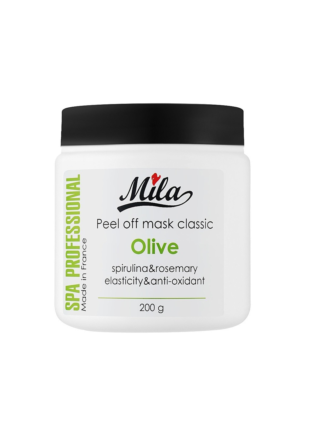 Альгинатная маска против морщин Оливка Peel Off Mask Olive Perfect 200 г Mila (269238028)