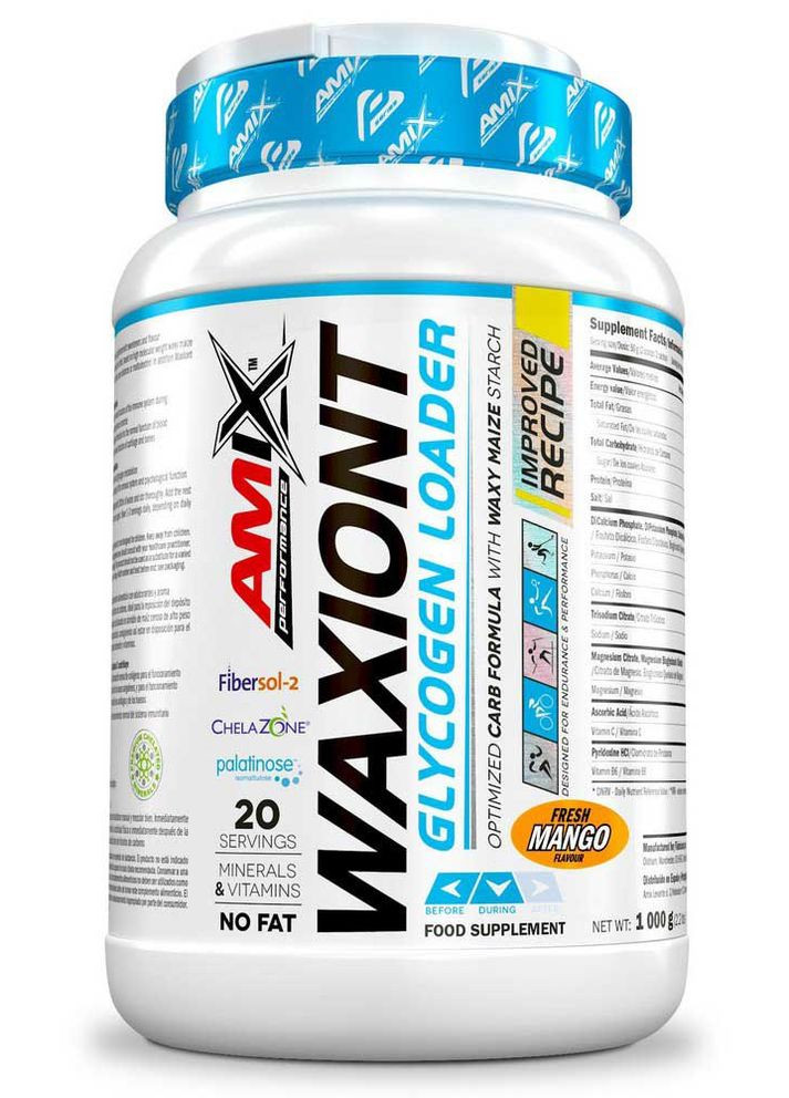 Гейнер Performance Amix WaxIont 1000g (Mango) Amix Nutrition (276324037)