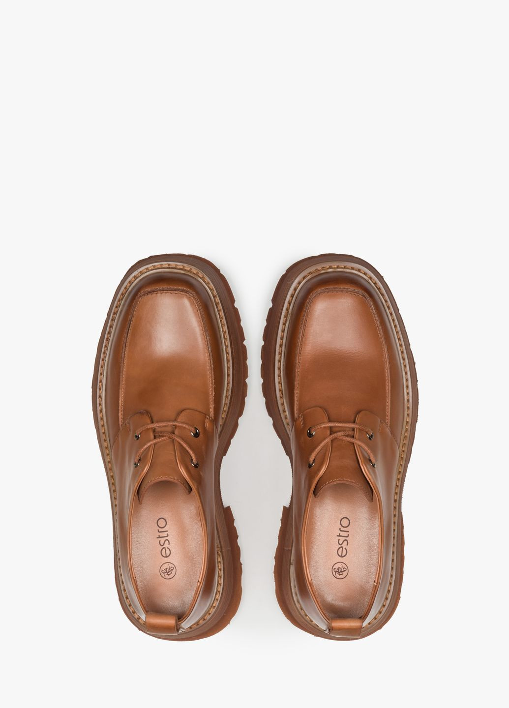 Туфли, цвет коричневый Estro