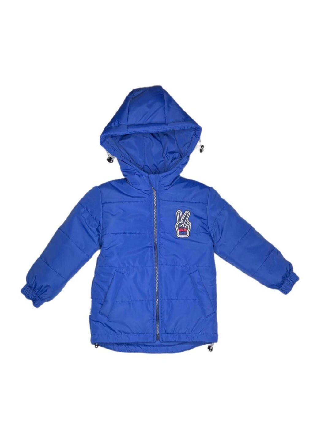 Синя демісезонна куртка для хлопчика Модняшки