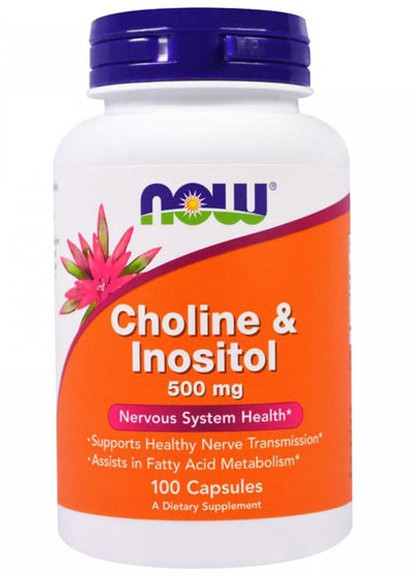 CHOLINE & INOSITOL 100 Caps Now Foods (256724042)