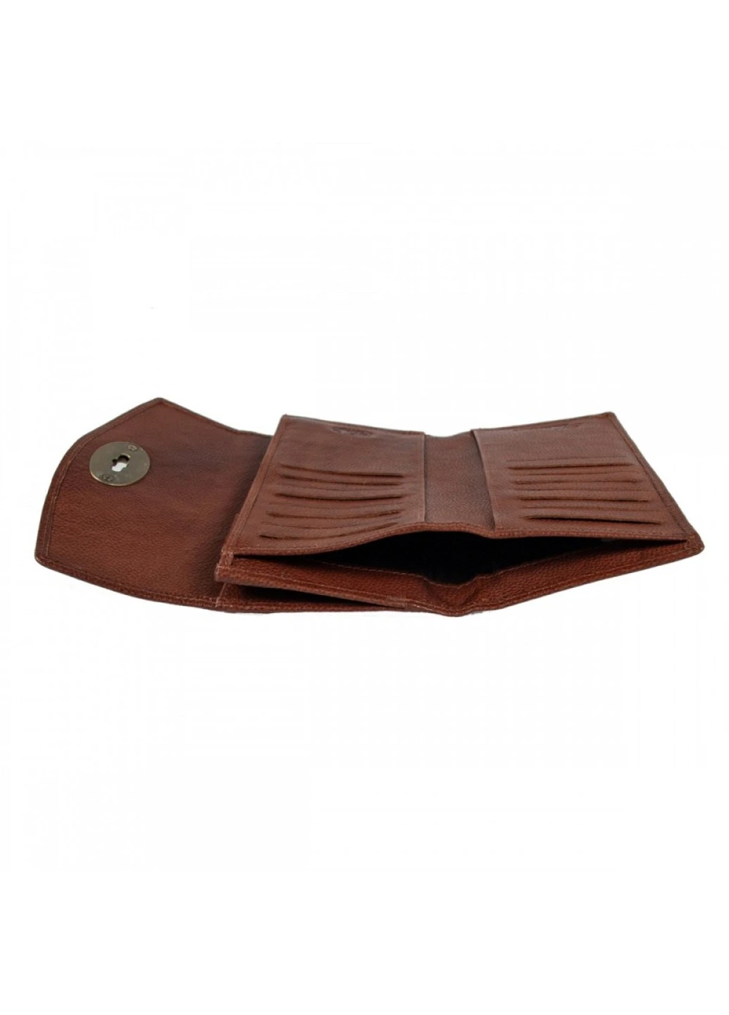 Английский женский кожаный кошелек M05 COGNAC (Коньячный) Ashwood (278050519)