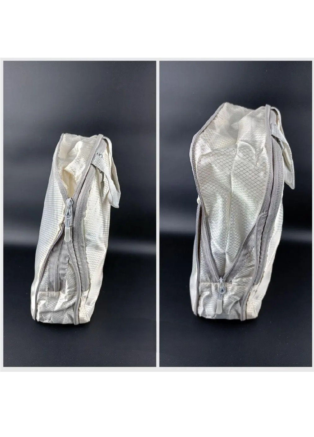 Набір комплект дорожніх органайзерів боксів кейсів для одягу білизни косметики аксесуарів 9 шт (475247-Prob) Бежевий Unbranded (263690449)