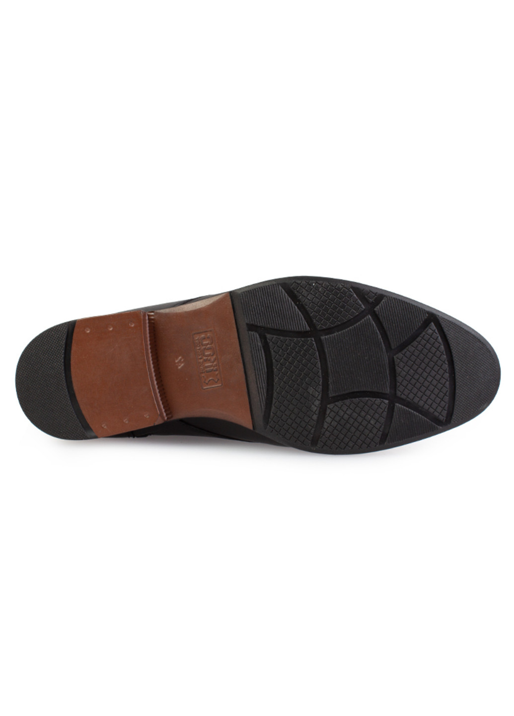 Черные зимние ботинки мужские бренда 9501104_(1) ModaMilano