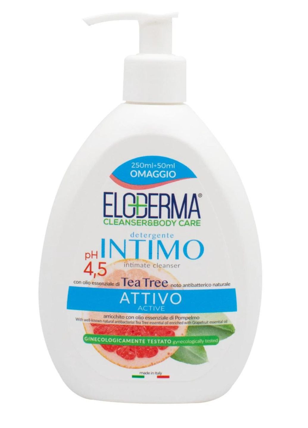 Крем-мило для інтимної гігієни Active pH4.5 300 мл Eloderma (259945878)