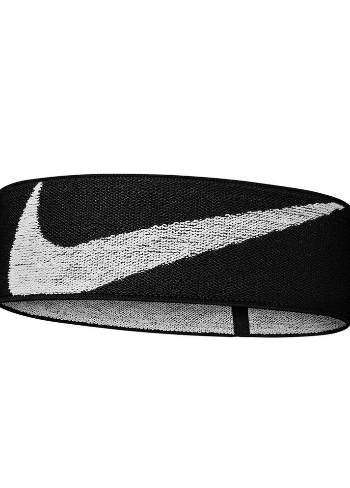Повязка на голову шапка унисекс оригинал Nike Logo Knit Elastic Headband Unisex Sports Athletic Gym Hair Band (262609229)