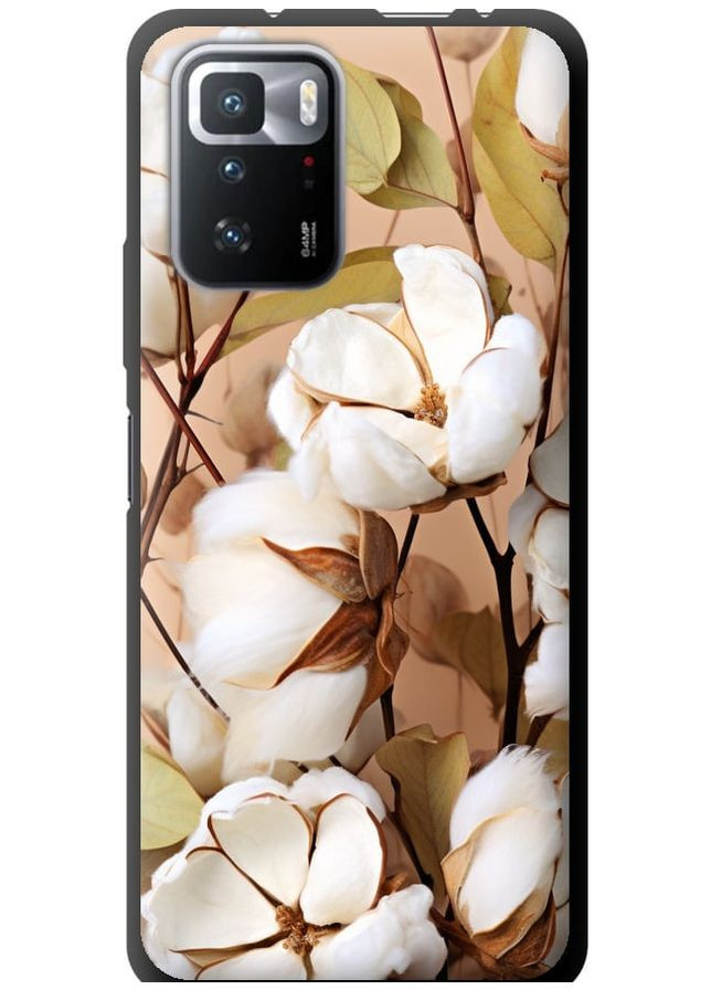TPU черный чехол 'Хлопок' для Endorphone Xiaomi Redmi Note 10 Pro 5G (267319823)
