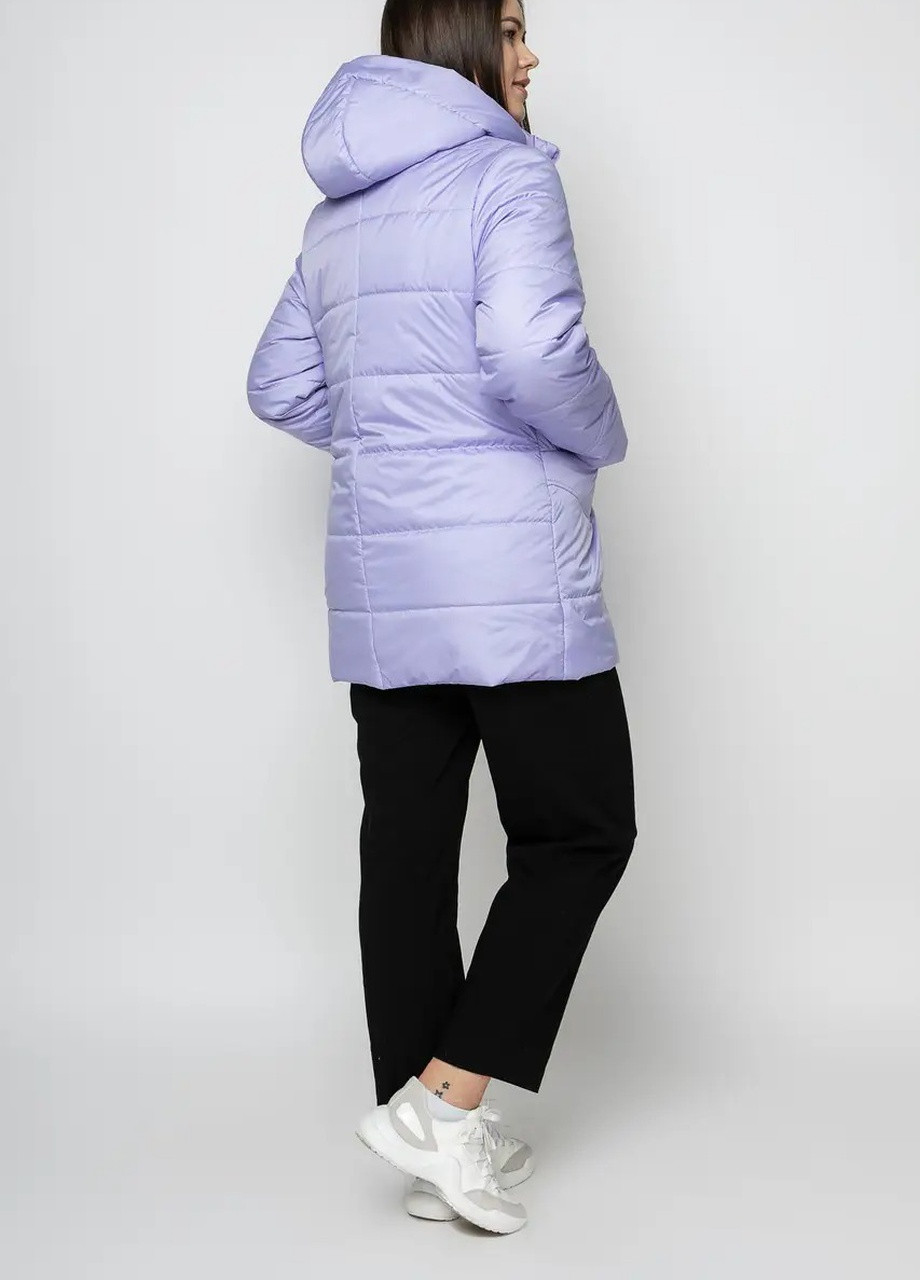 Лавандовая демисезонная женская куртка DIMODA Жіноча куртка від українського виробника