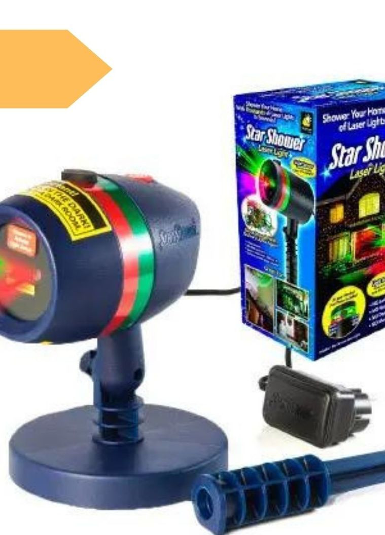Новогодний лазерный проектор Star Shower Motion № F8-146 RGB синяя (30) ( GR- 64_268) XPRO (261330196)